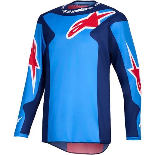 ALPINESTARS maglia fluid grid rosso blu ALPINESTARS