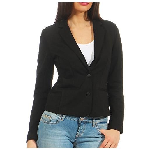 Only nos onlpoptrash blazer noos, donna, grigio (black), 44 (taglia produttore: medium)
