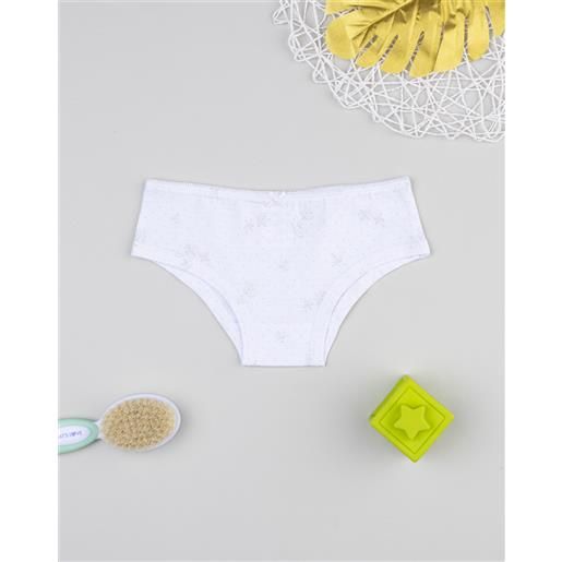 Prénatal slip bimba bianco con allover