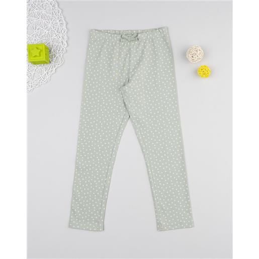 Prénatal legging bimba verdi fiori allover