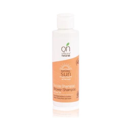 officina naturae - doccia shampoo doposole inulina e fico d'india