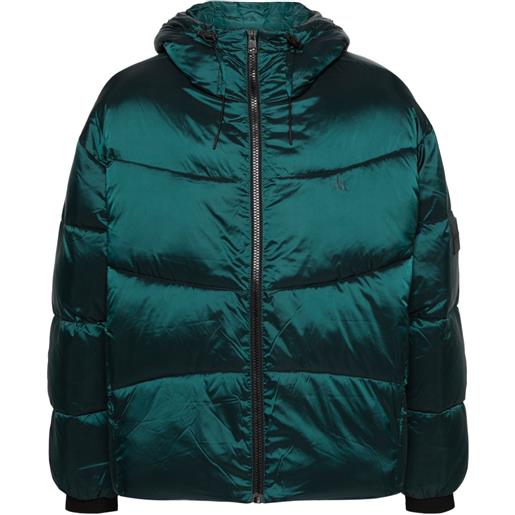 Calvin Klein Jeans giacca con cappuccio - verde