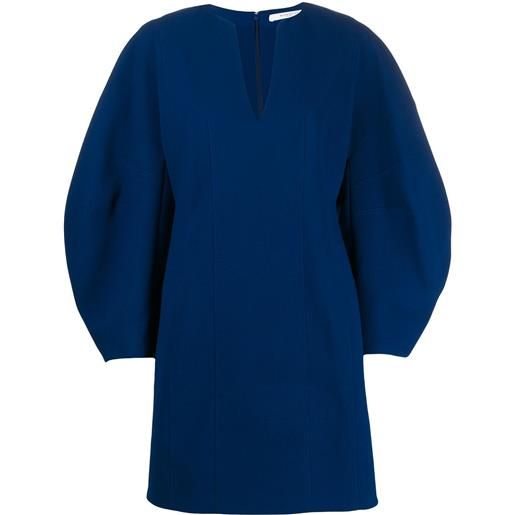 Givenchy tubino con maniche a palloncino - blu