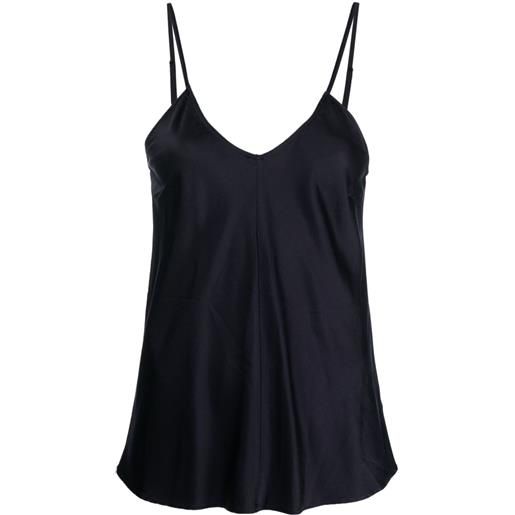 Forte Forte top con scollo a v - blu