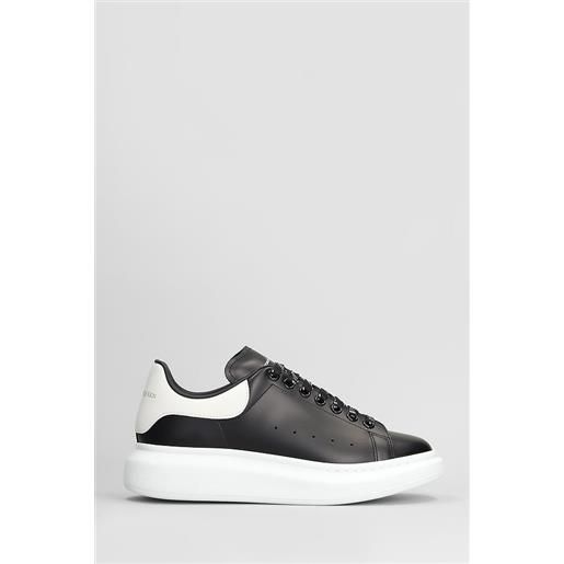 Alexander McQueen sneakers oversize sneak in pelle nera