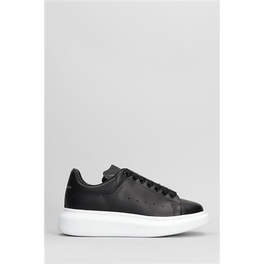 Alexander McQueen sneakers oversize sneak in pelle nera