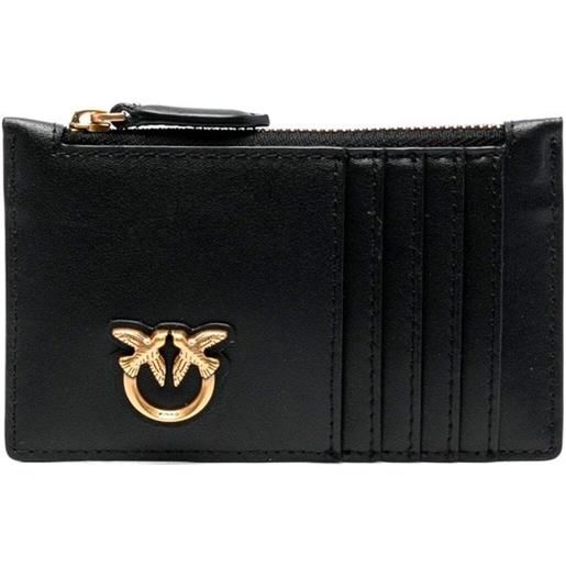 Pinko `airone` zipped card holder