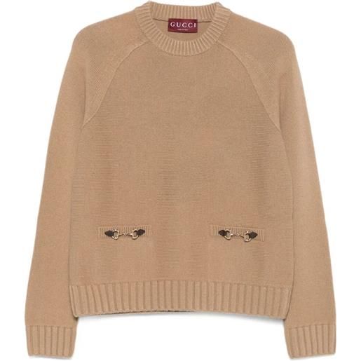 Gucci long sleeve crew-neck top