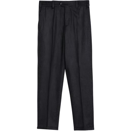 PT Torino pantaloni con vita elasticizzata - grigio