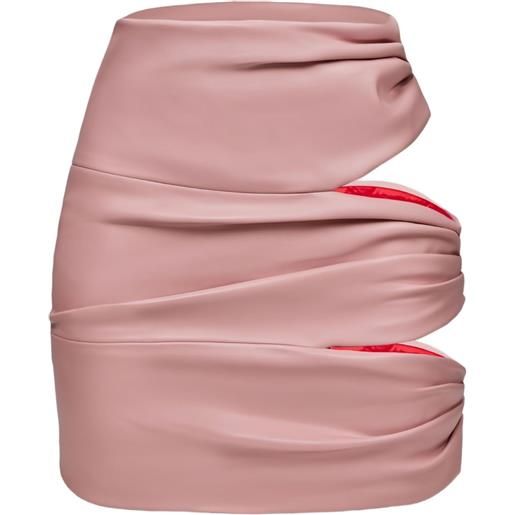 Lika minigonna con cut-out - rosa