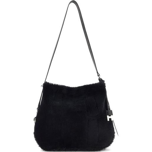 Hogan borsa a spalla hocket - nero
