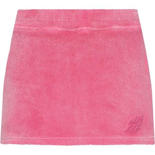 Alexander Wang gonna mini con ricamo - rosa