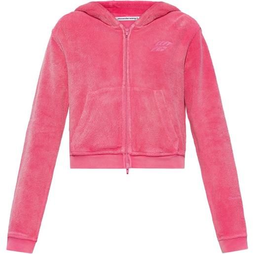 Alexander Wang top con ricamo - rosa