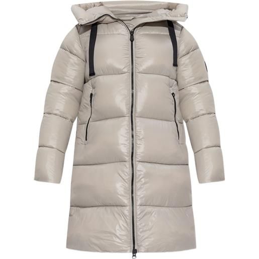 Save The Duck piumino con logo - toni neutri