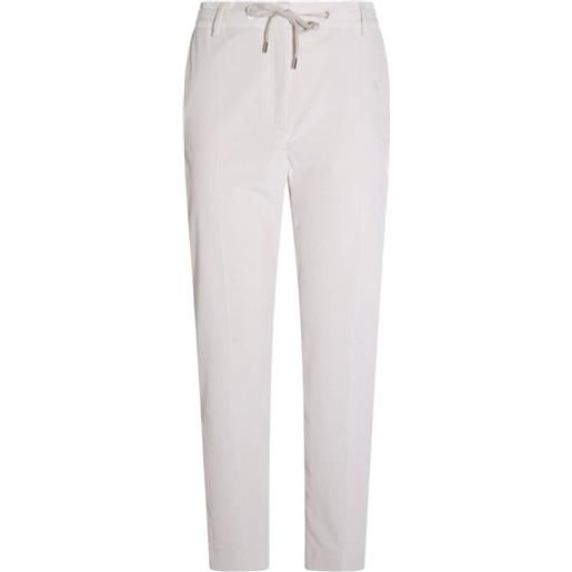 Eleventy pantaloni a coste - toni neutri