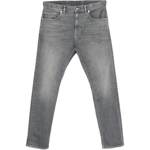 Eleventy jeans con design a cinque tasche - grigio