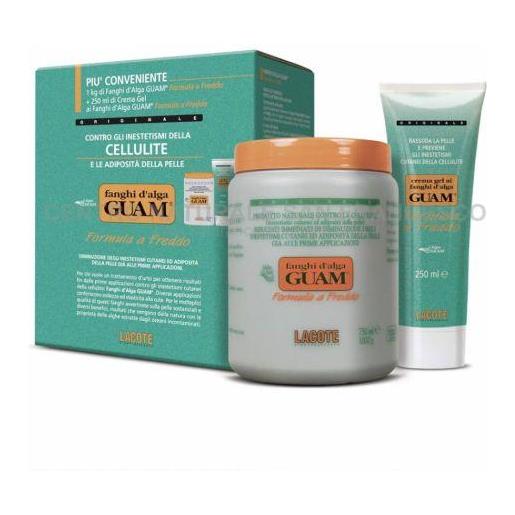 GUAM fango freddo formato convenienza 1 kg + crema gel formula a freddo