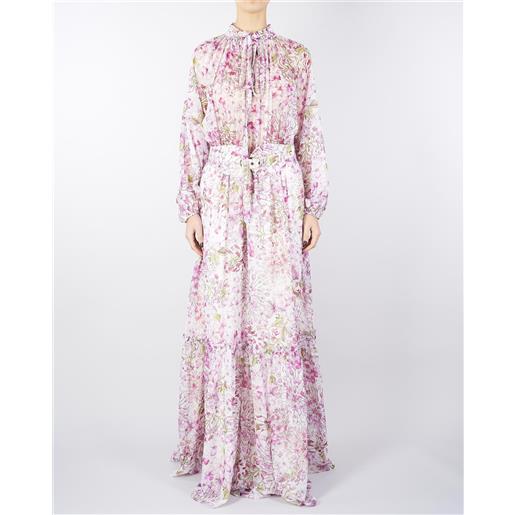 ATELIER LEGORA abito lungo a fantasia