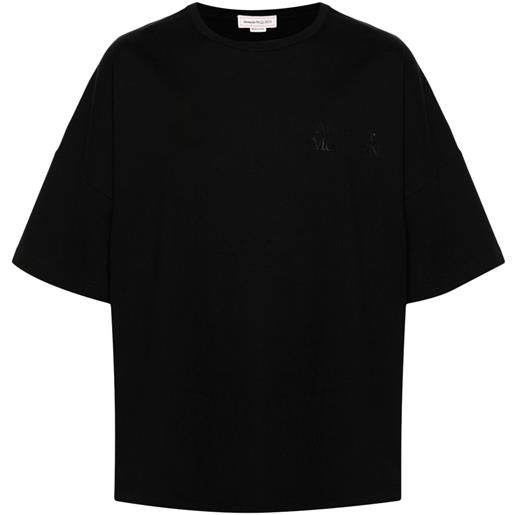 Alexander McQueen t-shirt con stampa - nero