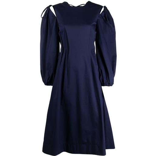 MSGM abito svasato - blu