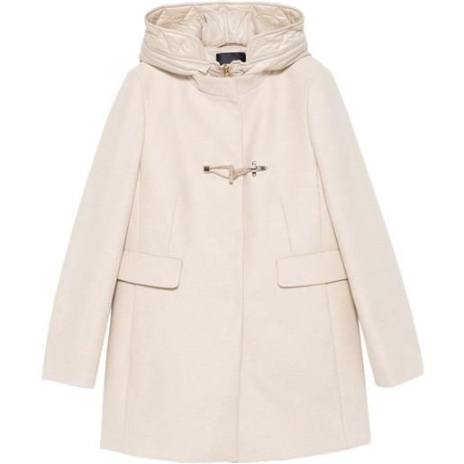 Fay cappotto con cappuccio - toni neutri