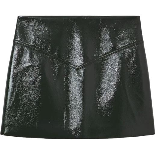Proenza Schouler minigonna con bordo tono su tono - verde