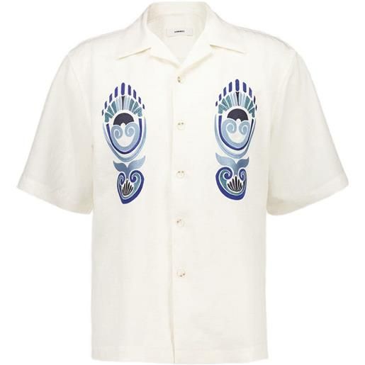 COMMAS camicia con ricamo - bianco