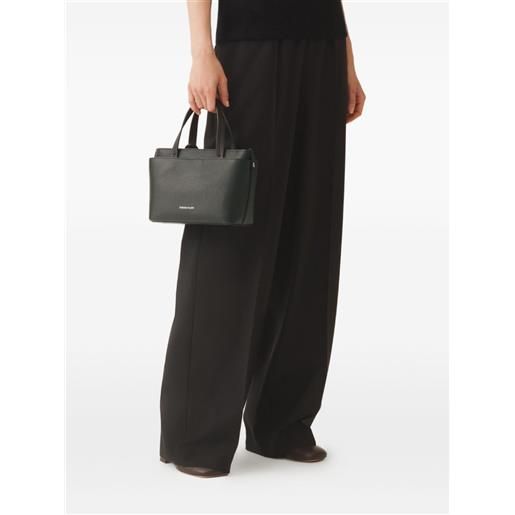 Fabiana Filippi pantaloni con vita elasticizzata - nero