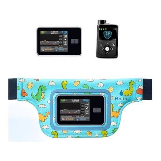 Generico marsupio per microinfusore invisibile 2 con finestra (dino)