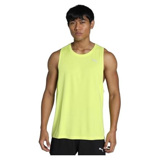 PUMA tank top da running velocity da uomo l lemon sherbert yellow