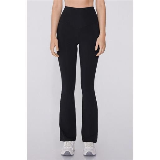 Tezenis leggings shaping flare donna nero