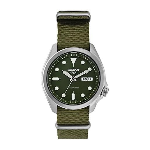 Seiko orologio automatico Seiko 5 sport, per uomini, ragazzi, bambini, srpe65k1