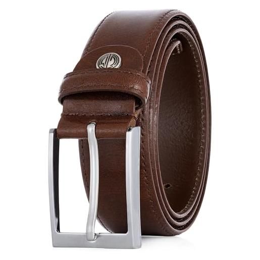 Cintura Vera Pelle Uomo Nera | Confronta Prezzi - Foto 7