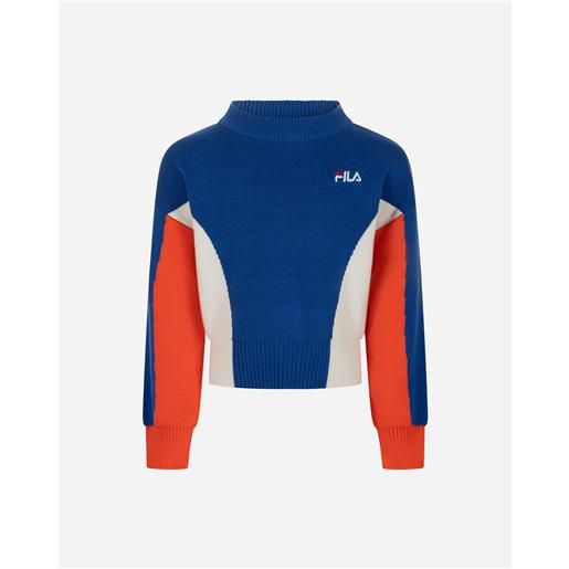 Fila contemporary street style jr - felpa - blu royal