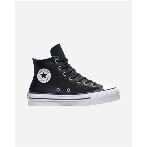Converse chuck taylor all star eva lift gs jr - scarpe sneakers - nero