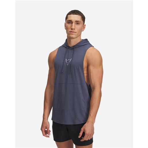 Under Armour project rock m - felpa - uomo - grigio