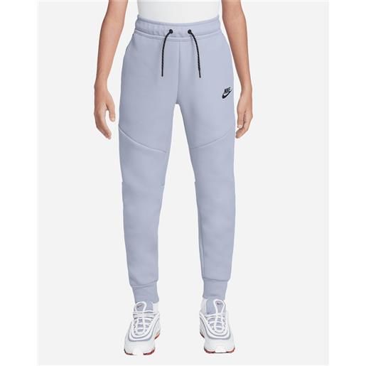 Nike tech fleece 2 ghost jr - pantalone - azzurro