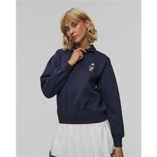 RLX Ralph Lauren felpa con colletto polo da donna rlx ralph lauren