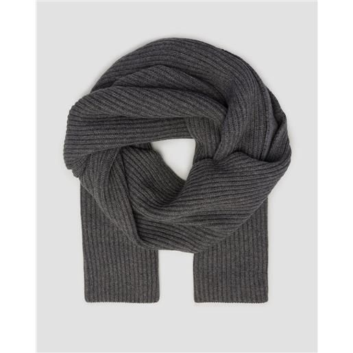 Johnstons of Elgin sciarpa grigia in cashmere johnstons of elgin