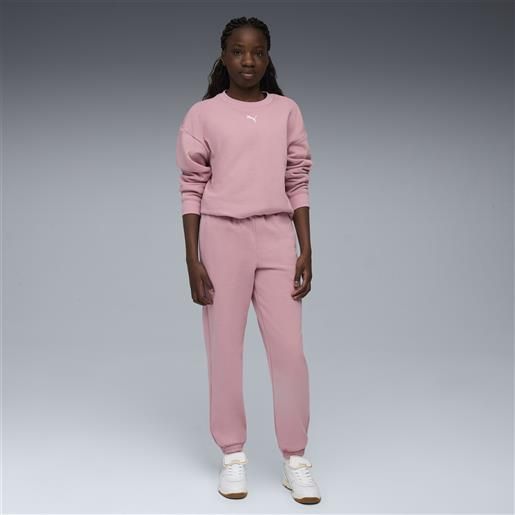 PUMA tuta loungewear oversize da ragazza, abbigliamento, rosa, 15-16y