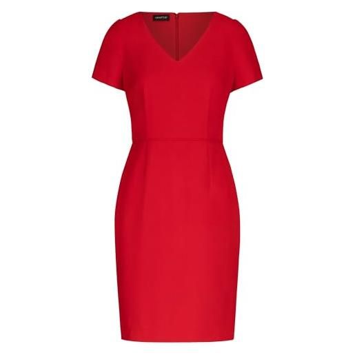 APART Fashion etuikleid vestito, colore: rosso, 44 donna