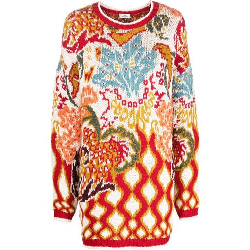 ETRO maglione con stampa astratta - toni neutri