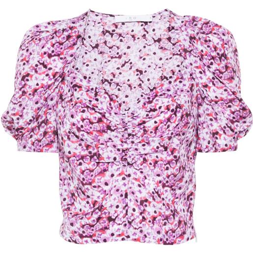 IRO blusa nunila a fiori - rosa