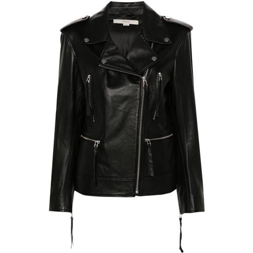 REMAIN giacca biker - nero