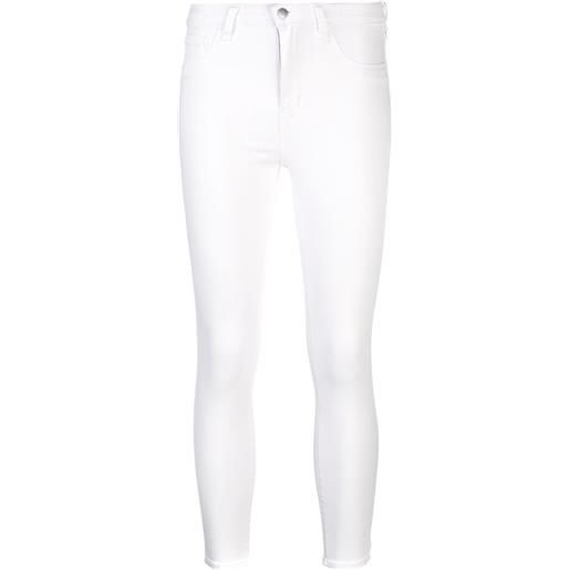 L'Agence jeans skinny crop - bianco