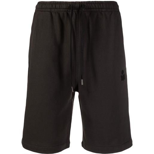 MARANT shorts mahelo con coulisse - nero