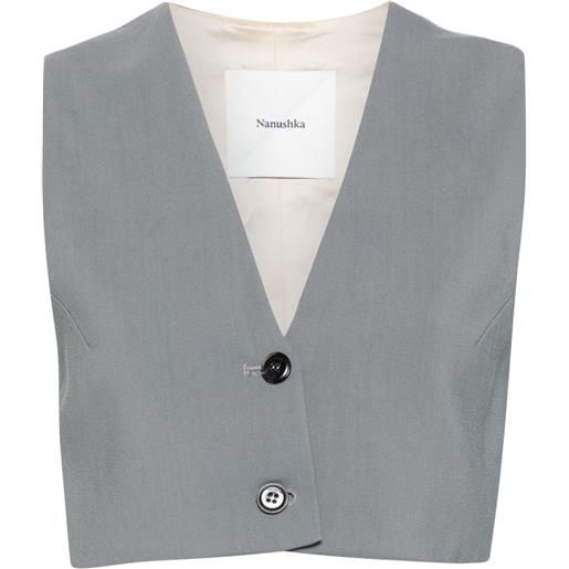 Nanushka canotta suree - blu