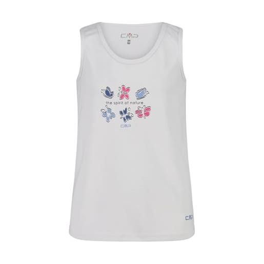 CMP canotta da bambini, bianco-provenza, 104