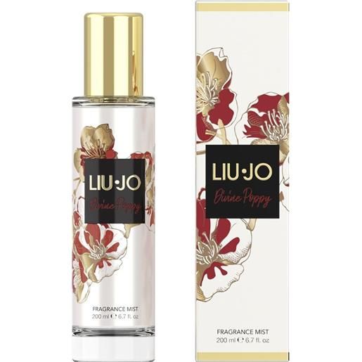Rougj Group rougj x liu jo - divine poppy fragrance mist profumo donna, 200ml