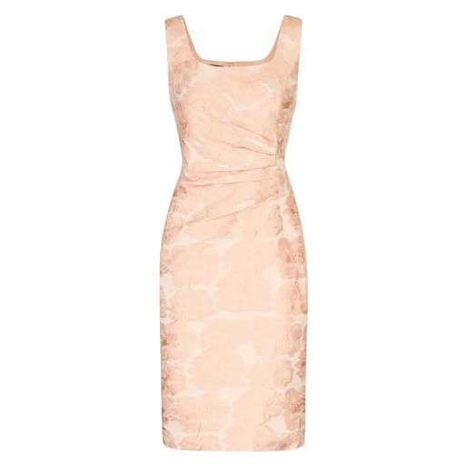 APART Fashion jacquard etuikleid vestito, rosa, 52 donna